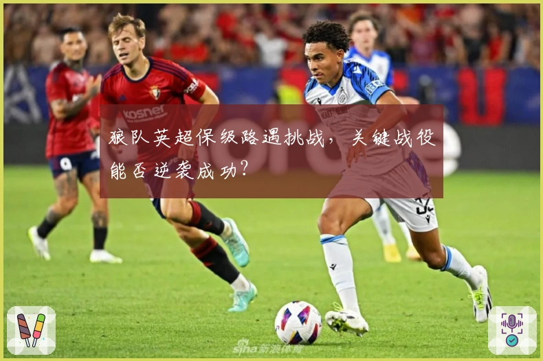 狼队英超保级路遇挑战，关键战役能否逆袭成功？